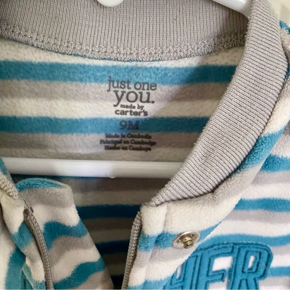 Bundle of Fuzzy Pajamas/Sleepers 6-9M - Picture 11 of 15